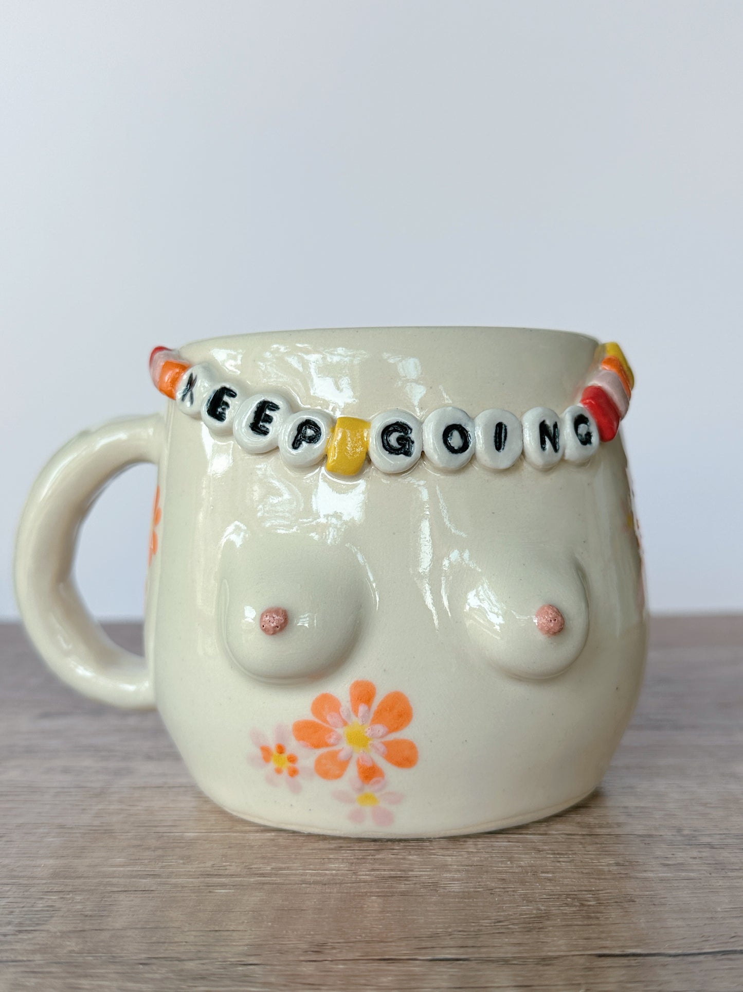 Nice Tits Keep Going Mug