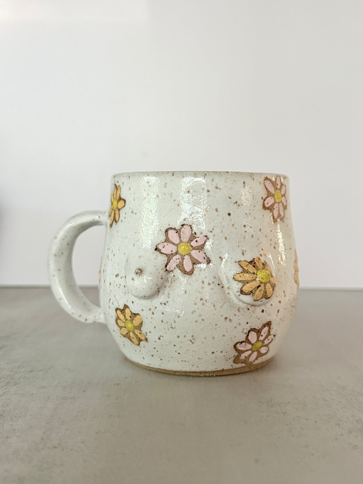 Nice Tits Flower Power Mug