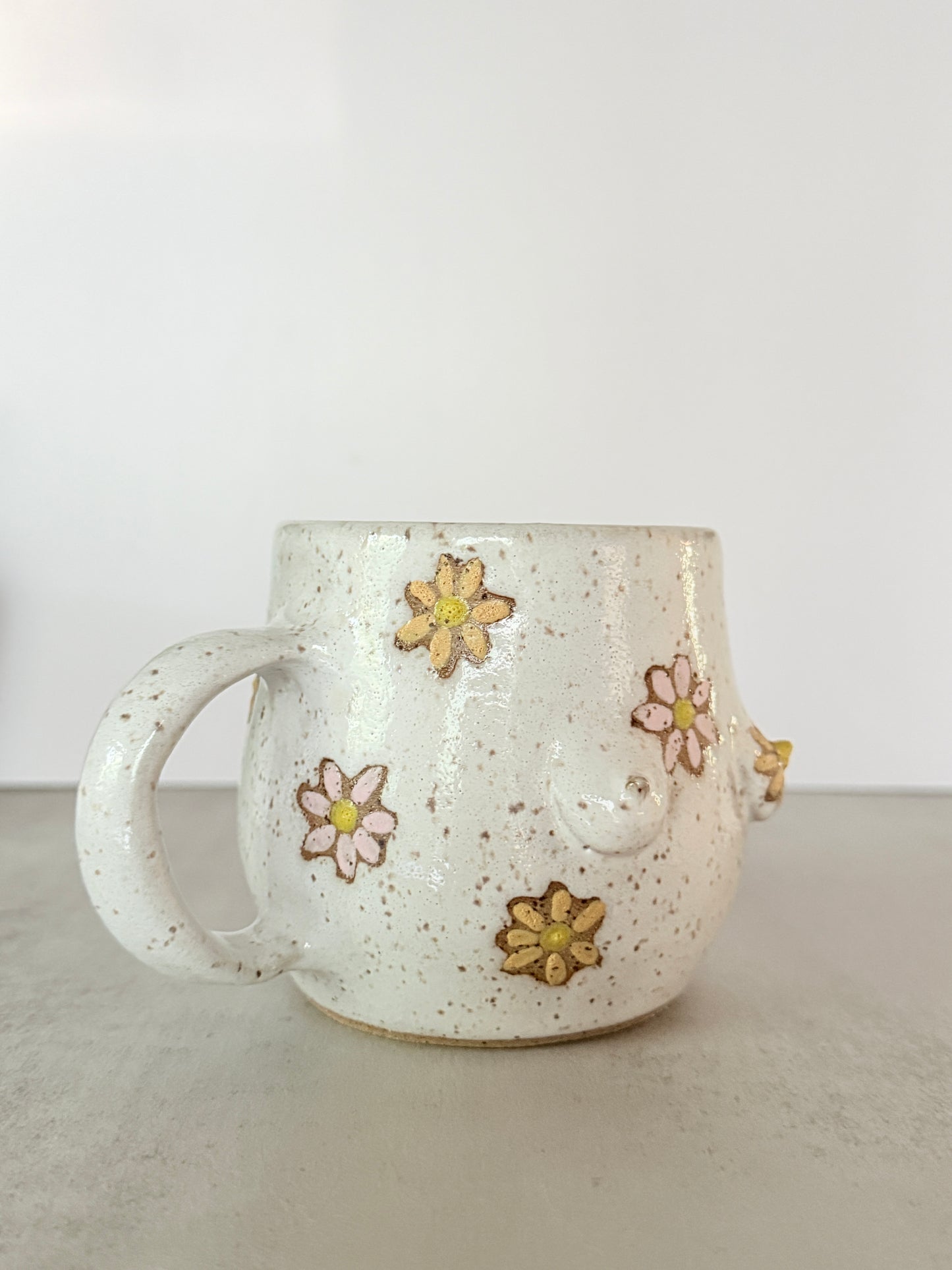Nice Tits Flower Power Mug