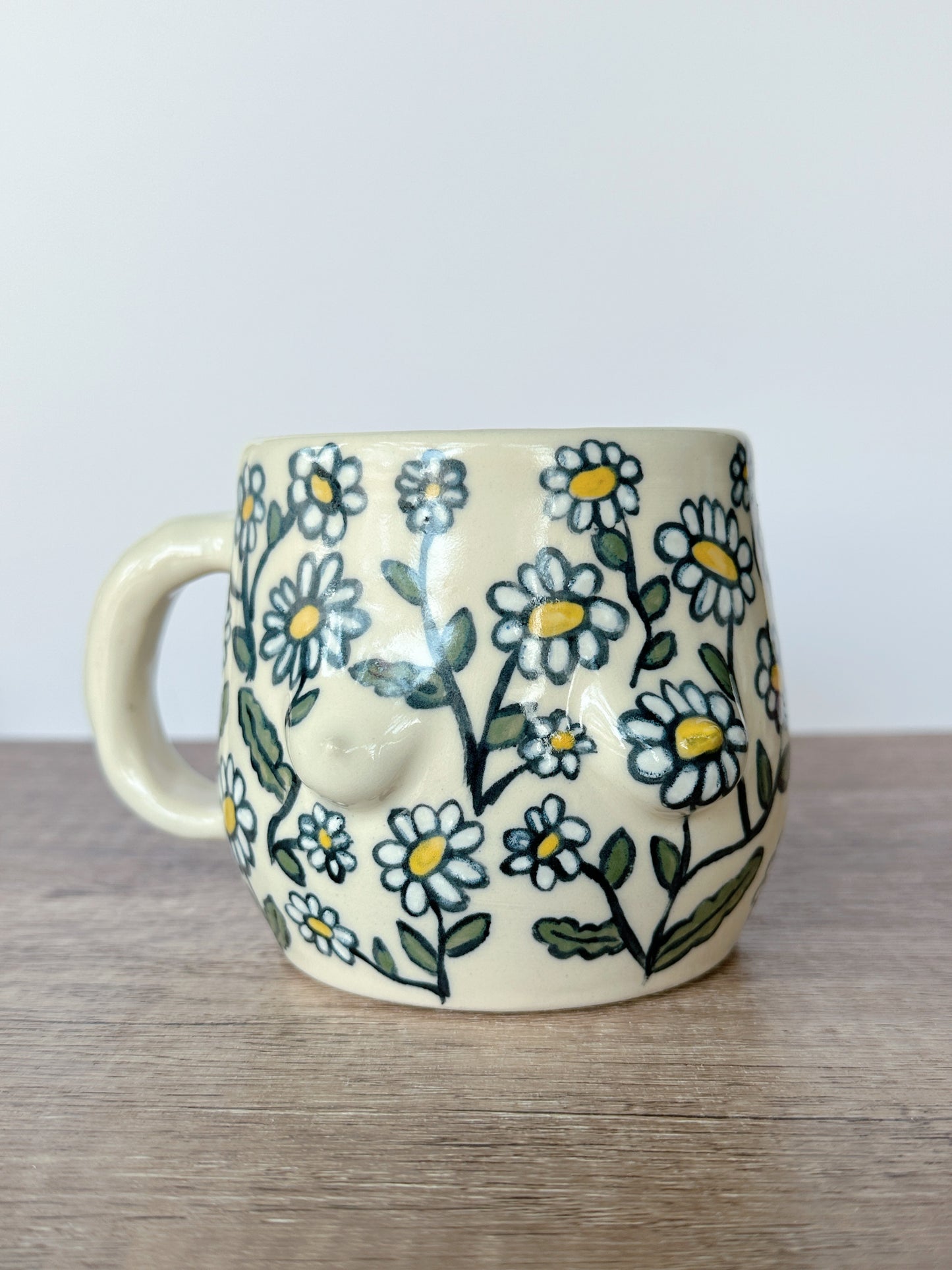 Nice Tits Crazy Daisy Mug