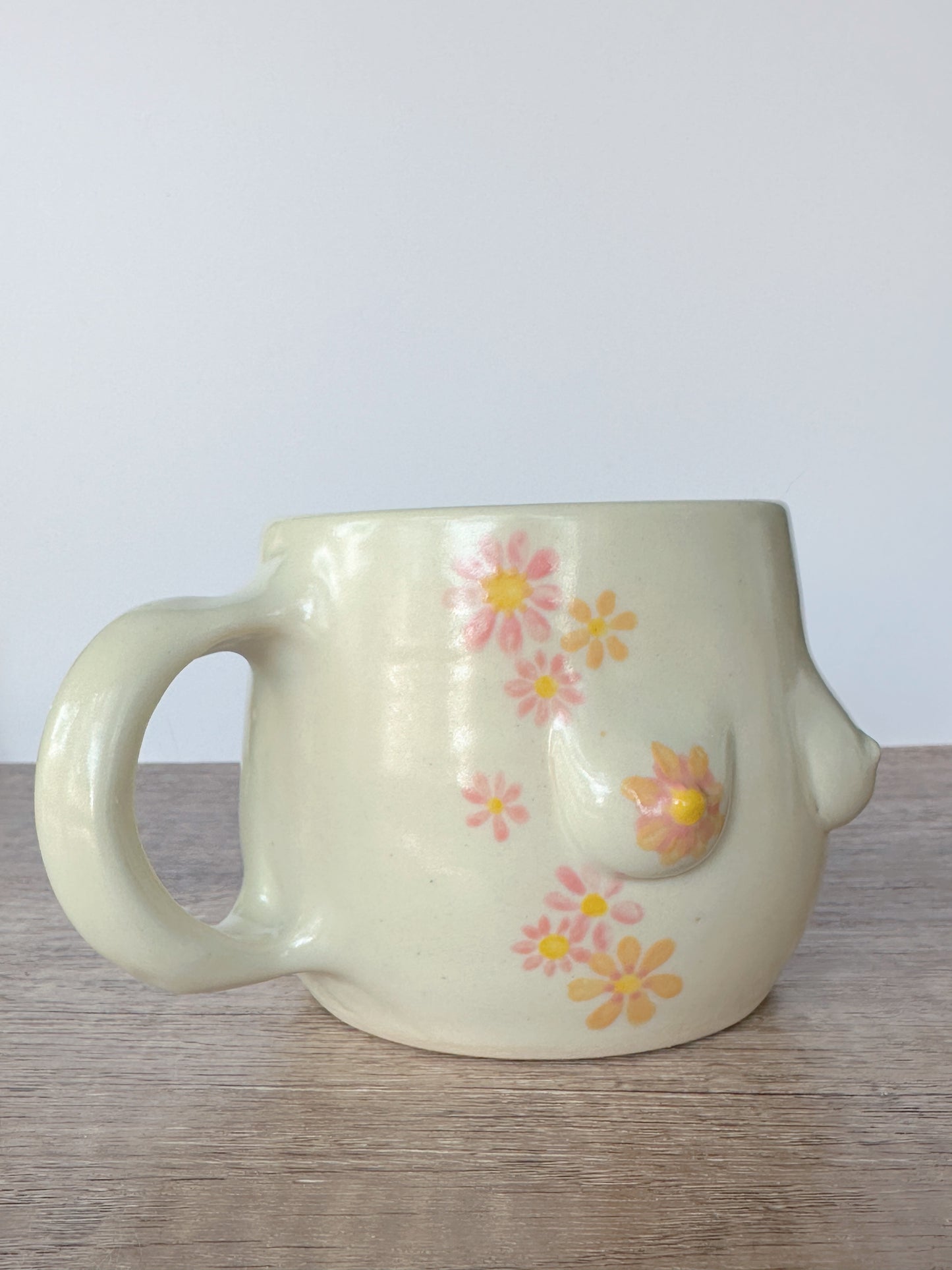 Nice Tits Floral Wave Mug