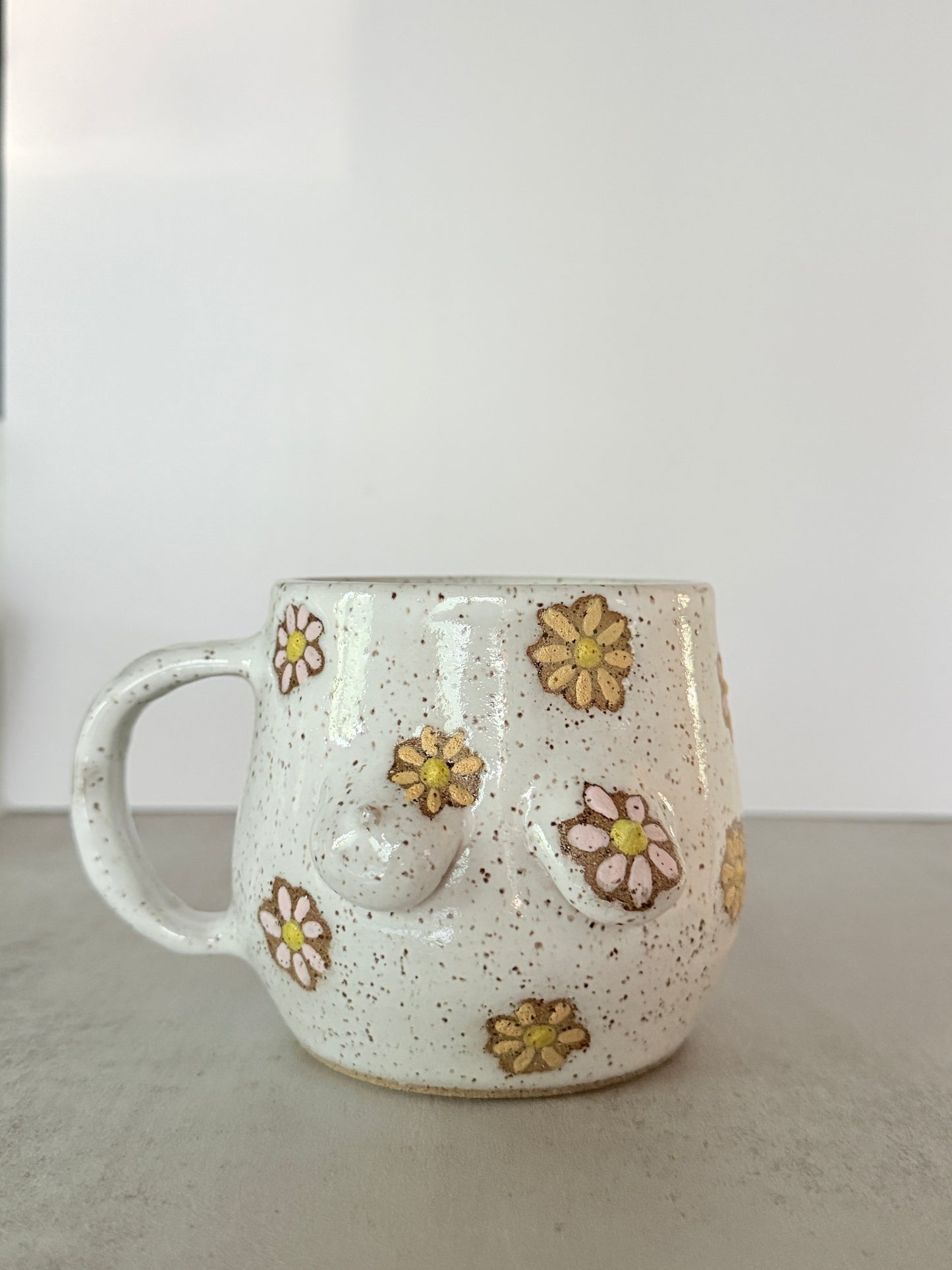 Nice Tits Flower Power Mug