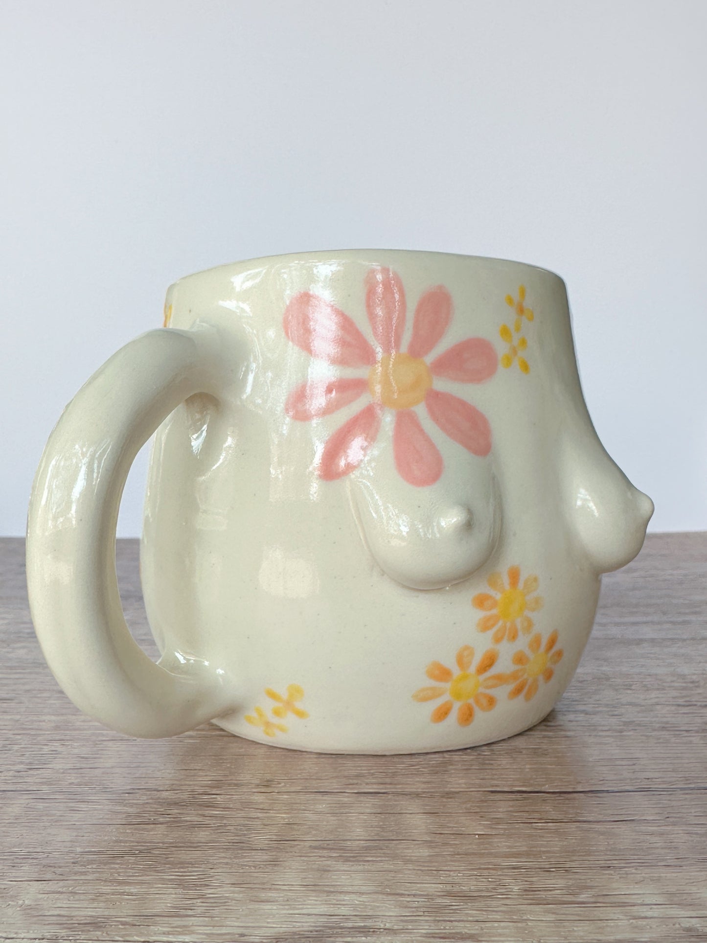 Nice Tits Flower Power Mug