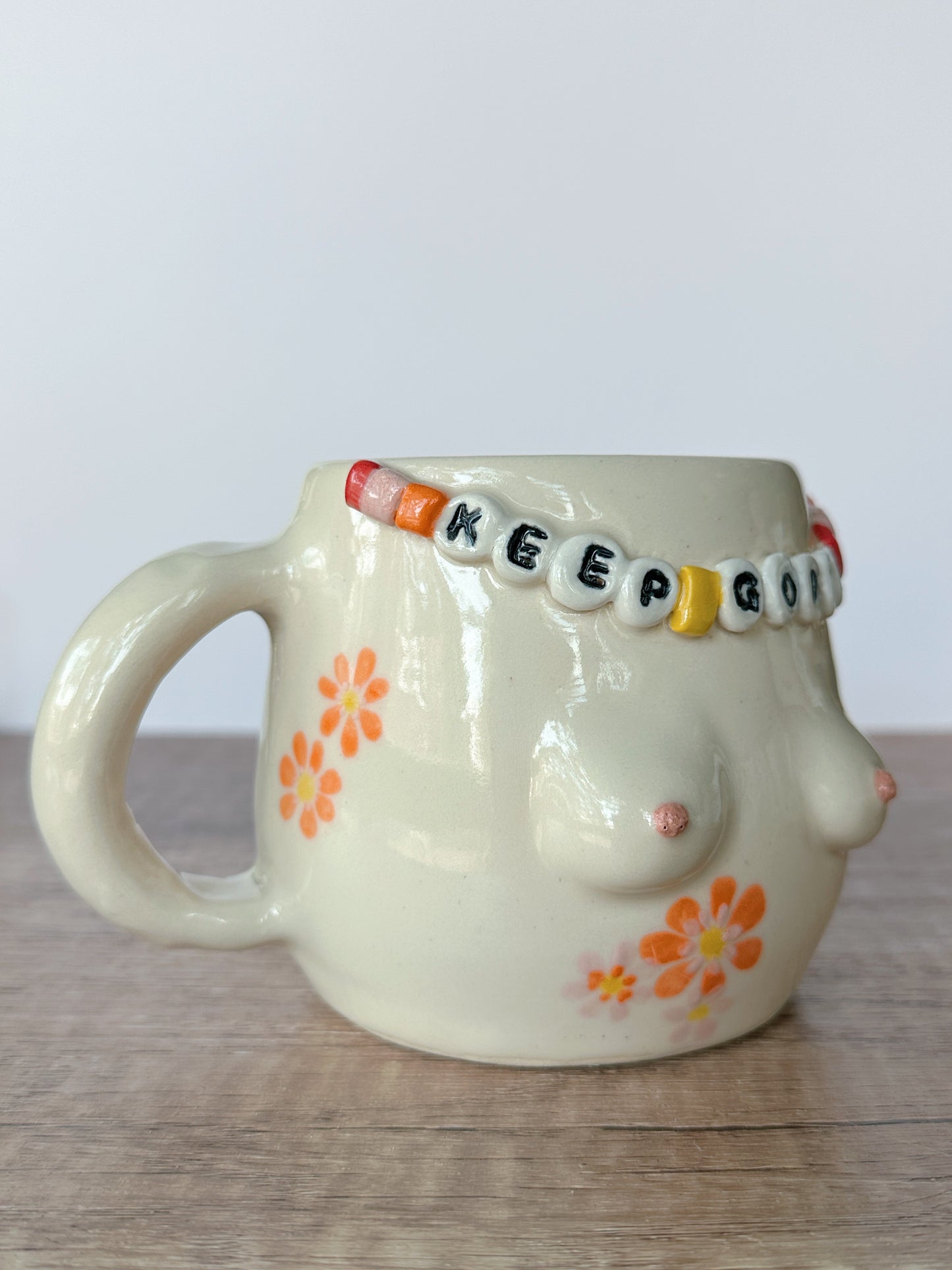 Nice Tits Keep Going Mug