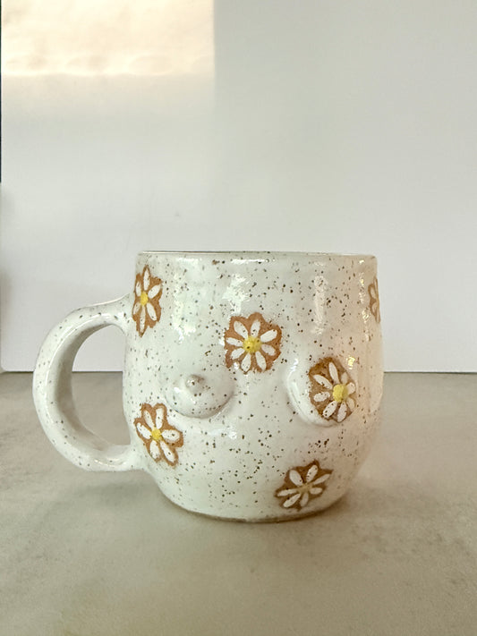 Nice Tits Flower Power Mug