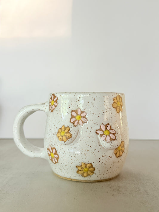 Nice Tits Flower Power Mug