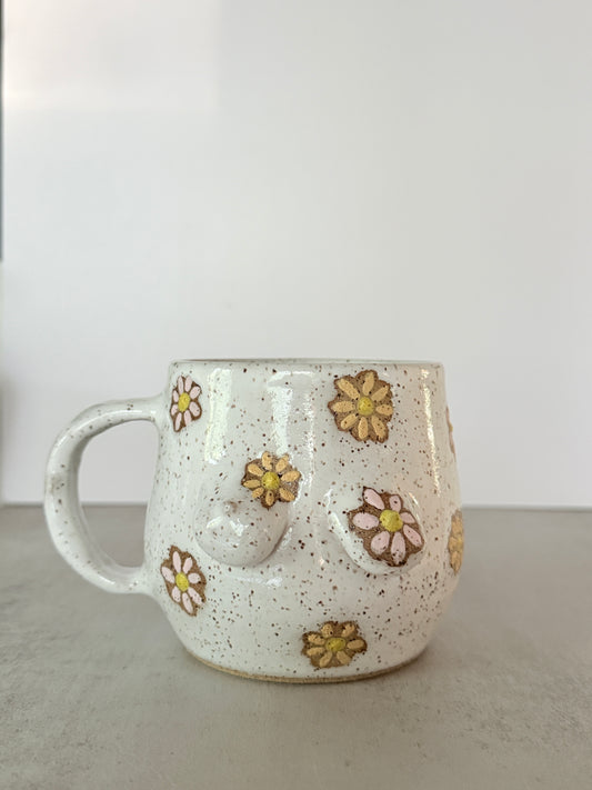 Nice Tits Flower Power Mug