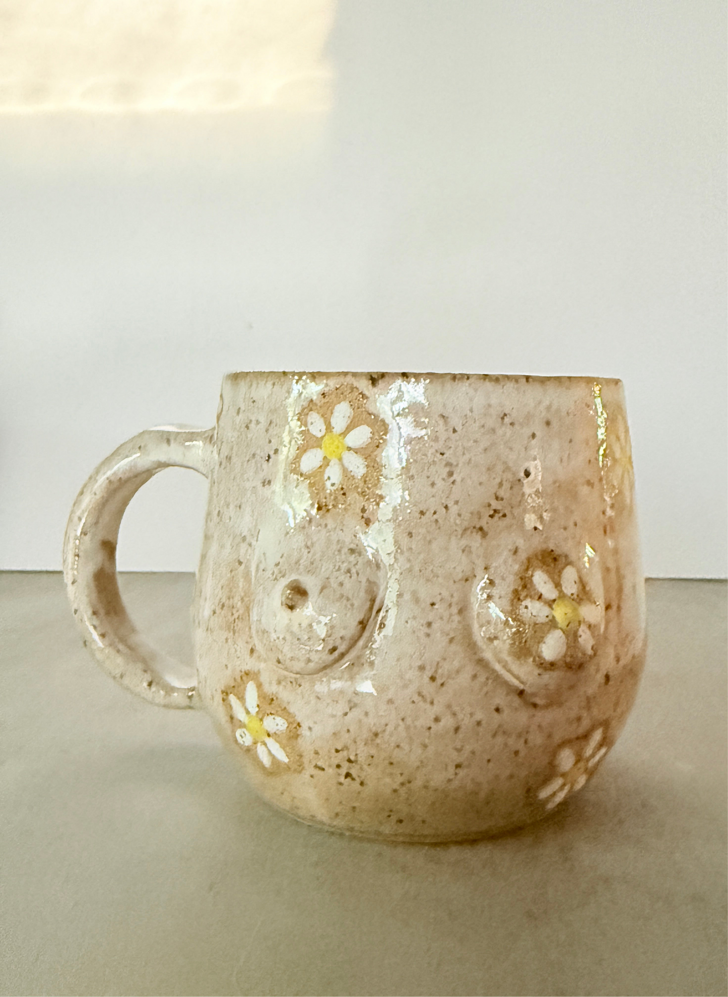 Nice Tits Flower Power Mug