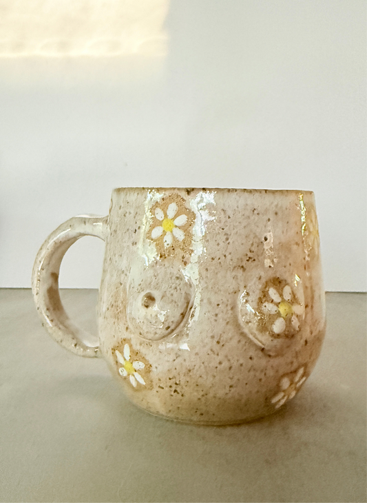 Nice Tits Flower Power Mug